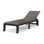 KETER ligstoel Deco Porto grijs/walnoot