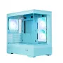 Zalman P30 V2, mATX mini-tower pc-behuizing, 3 x 120mm ARGB-ventilatoren, mint