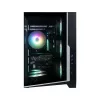 Zalman D40, ATX mid tower pc-behuizing, 7 x 120mm ARGB-ventilatoren, zwart