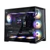 Zalman D40F, ATX mid tower pc-behuizing, 7 x 120mm FRGB-ventilatoren, zwart