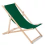 Klassieke beukenhouten ligstoel GreenBlue GB183 donkergroen