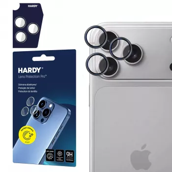 3MK PROTECTION Apple iPhone 18 Pro / 18 Pro Max – HARDY Lens Protection Pro zwart
