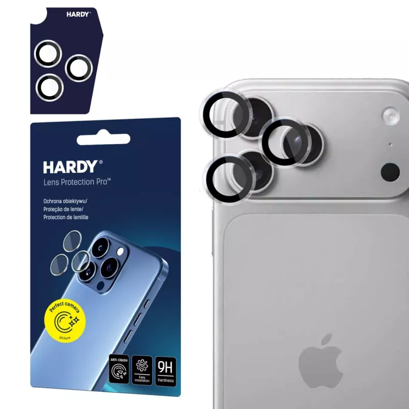 3MK PROTECTION Apple iPhone 18 Pro / 18 Pro Max – HARDY Lens Protection Pro transparant