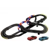 LEAN TOYS racebaan 2 auto's Top Turbo lichten 7,6 m lang