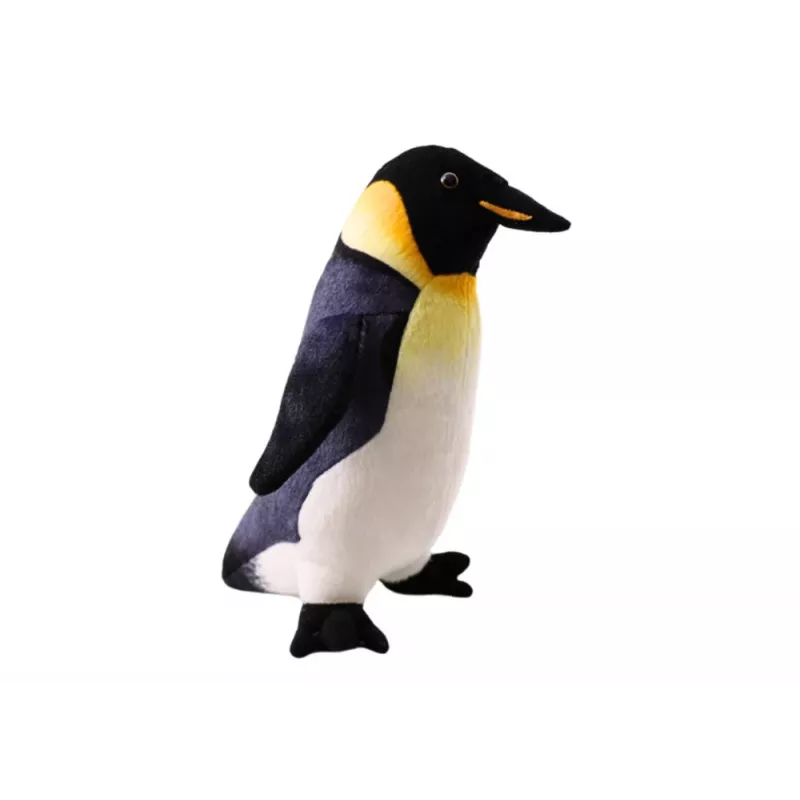 LEAN TOYS pluche keizerspinguïn mascotte 25 cm