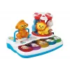 LEAN TOYS kleurrijke piano met dieren voor peuters