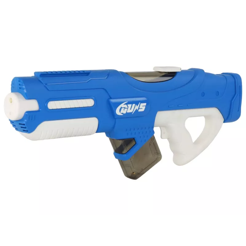 LEAN TOYS grote blauwe waterpistool 750ml met veiligheidsbril