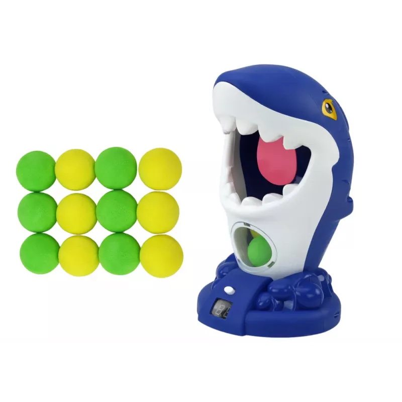 LEAN TOYS arcadespel haai schietbal-pistool