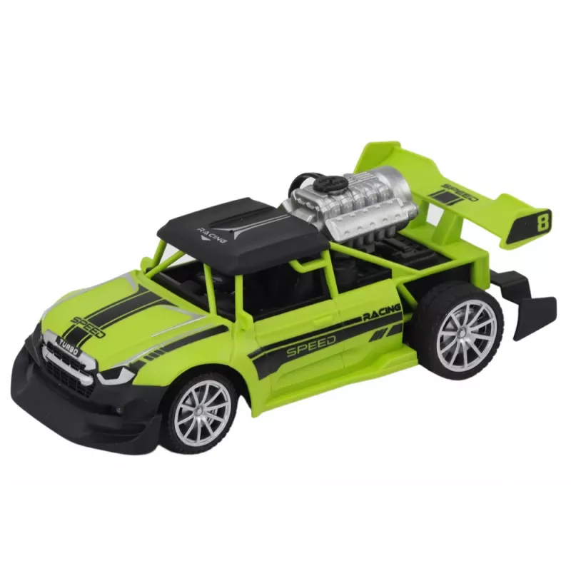 LEAN TOYS RC Sentence auto 1:20 rookeffect lichten groen