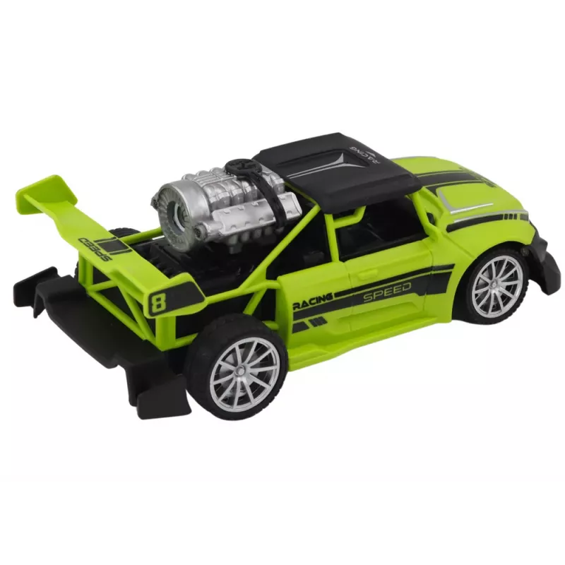 LEAN TOYS RC Sentence auto 1:20 rookeffect lichten groen
