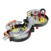 LEAN TOYS parkeergarage auto garage koffer Circle tweelaags
