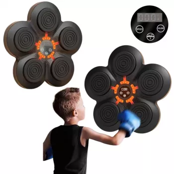 LEAN TOYS muzikale boxmachine Bluetooth wandbord LED lichten