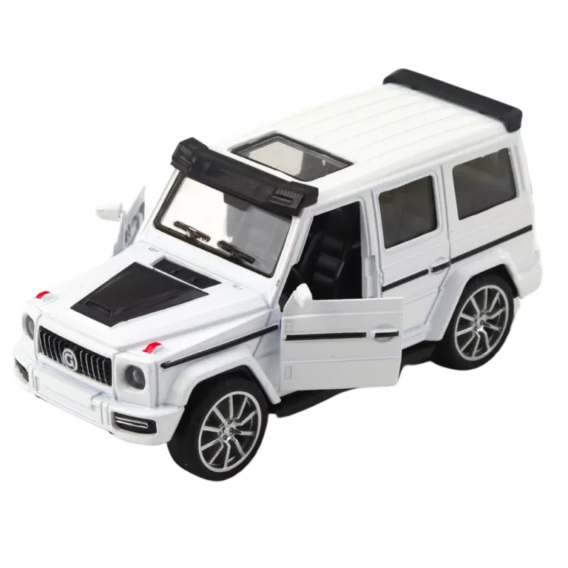 LEAN TOYS Offroad-SUV auto metaal terugtrekaandrijving openende deuren mix