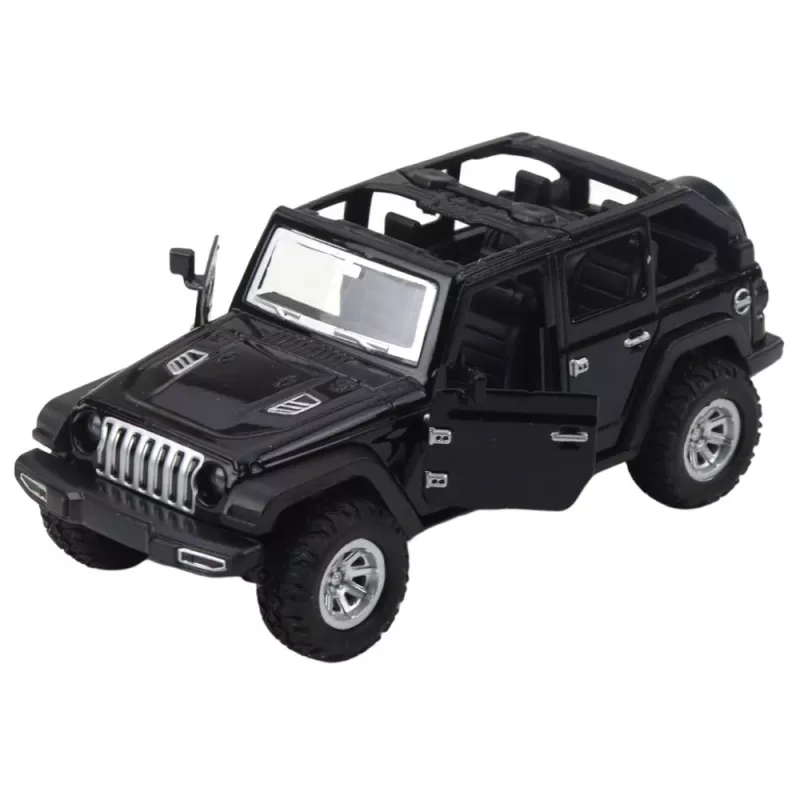 LEAN TOYS Offroad-SUV auto metaal terugtrekaandrijving openende deuren mix