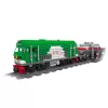 LEAN TOYS Bouwblokken op afstand bestuurbare tank trein RC 1090 stuks