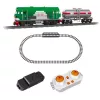 LEAN TOYS Bouwblokken op afstand bestuurbare tank trein RC 1090 stuks