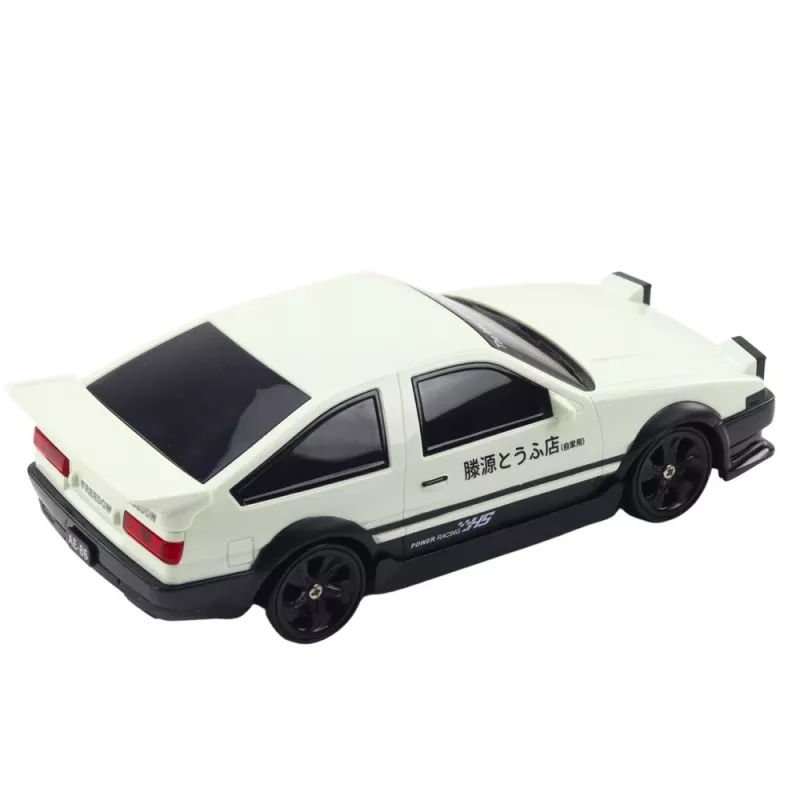 LEAN TOYS Drift-sportwagen met verwisselbare wielen op afstand bestuurd RC 4WD wit