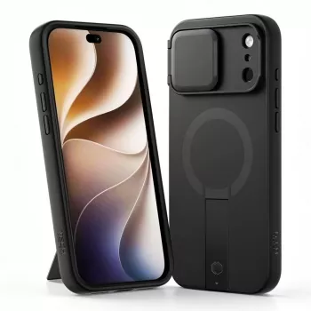 TECH-PROTECT KEVLAR AURA MAGSAFE IPHONE 17 PRO / 18 PRO ZWART