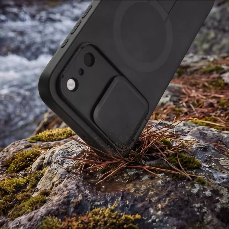TECH-PROTECT KEVLAR AURA MAGSAFE IPHONE 17 PRO / 18 PRO ZWART