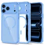 TECH-PROTECT MAGPEAK MAGSAFE CC IPHONE 17 PRO / 18 PRO LICHTBLAUW/TRANSPARANT