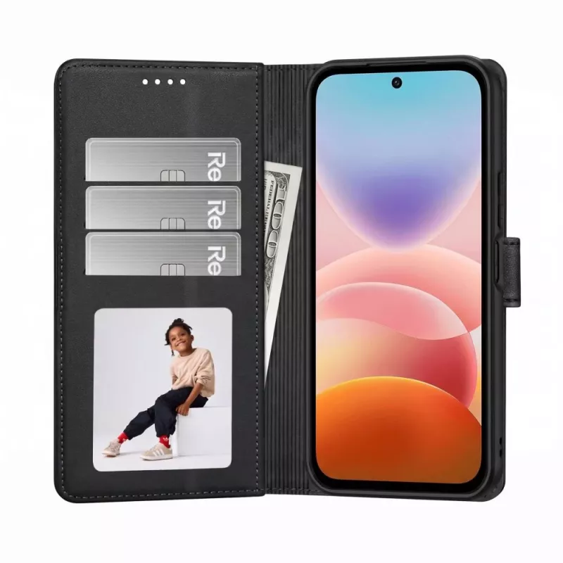 Tech-Protect Wallet voor Xiaomi Redmi 17 4G / 5G zwart