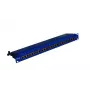 EMITERNET PATCH PANEL 19 inch 24xRJ45 STP CAT.5E (1U) BLAUW DCN/PPFA674BKS248C5E