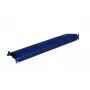 EMITERNET Panel 19, 24xRJ45 STP cat.6 (1U) met kabelmanagement, blauw DCN/PPFA674EKS248C6