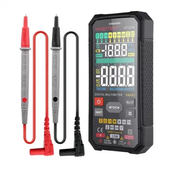 Habotest HT127B digitale universele multimeter True RMS 6000 counts auto-ranging met NCV en temperatuur