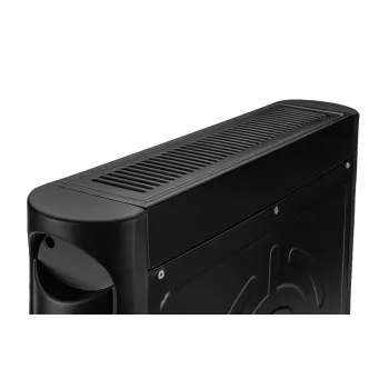 NEO Tools 90-111 elektrisch verwarmingsapparaat 3000W PTC keramische heteluchtverwarmer met instelbare thermostaat, 2 verwarmingsstanden, oververhittingsbeveiliging, IP20, metalen behuizing, draagbaar