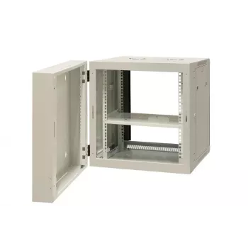 EMITER EM/AH6512 12U wandmontage netwerkkast, 600×550×635 mm, glazen deur