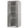 EMITER EM/SH05D-8042 vrijstaande serverkast 42U 800x1000x1980mm zwarte glazen/stalen deur