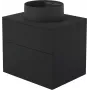 DEANTE SDNB6SNU4B wandgemonteerd wastafelonderkast met geïntegreerde granieten wasbak 360 mm wit