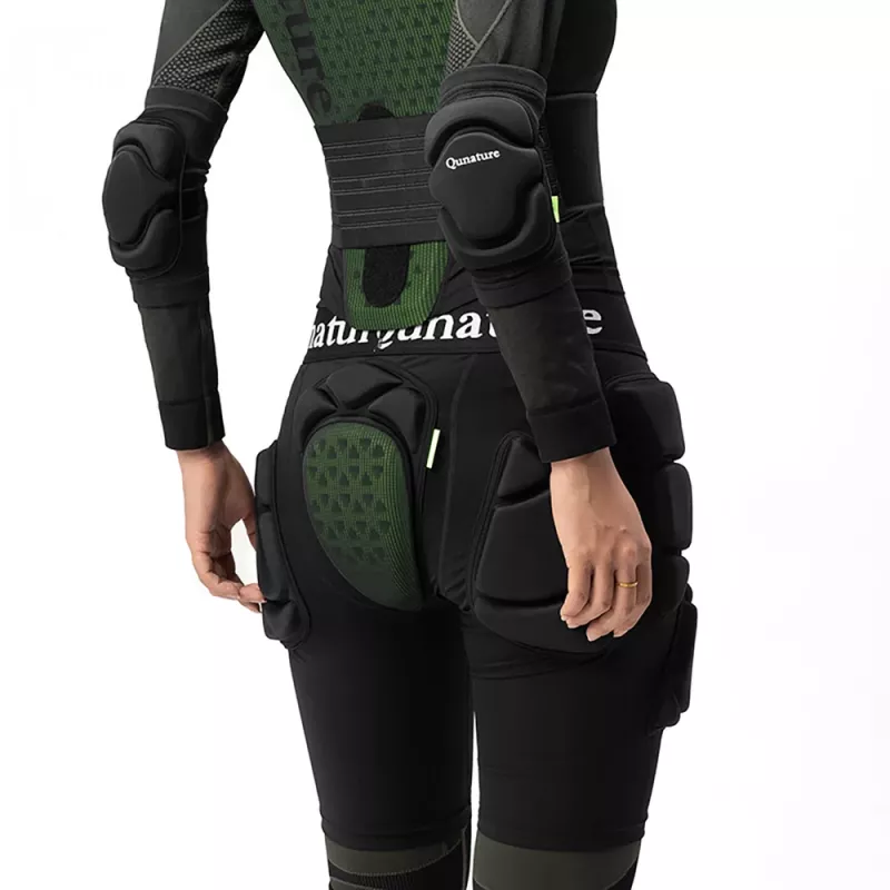 Qunature Ski Advanced L heupprotectoren - skiën snowboarden schaatsen - zwart