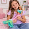 LEAN TOYS Anlily zeemeerminpop met paillettenstaart, spiegel en kam