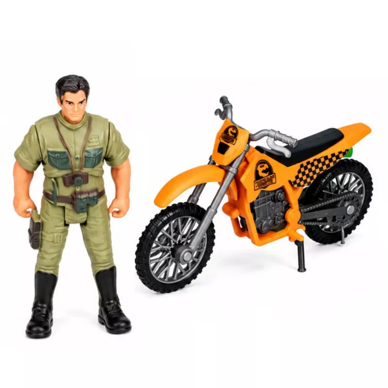 LEAN TOYS dinosaurus onderzoeksbasis-set met dinosaurusfiguren, toren, kooi en accessoires