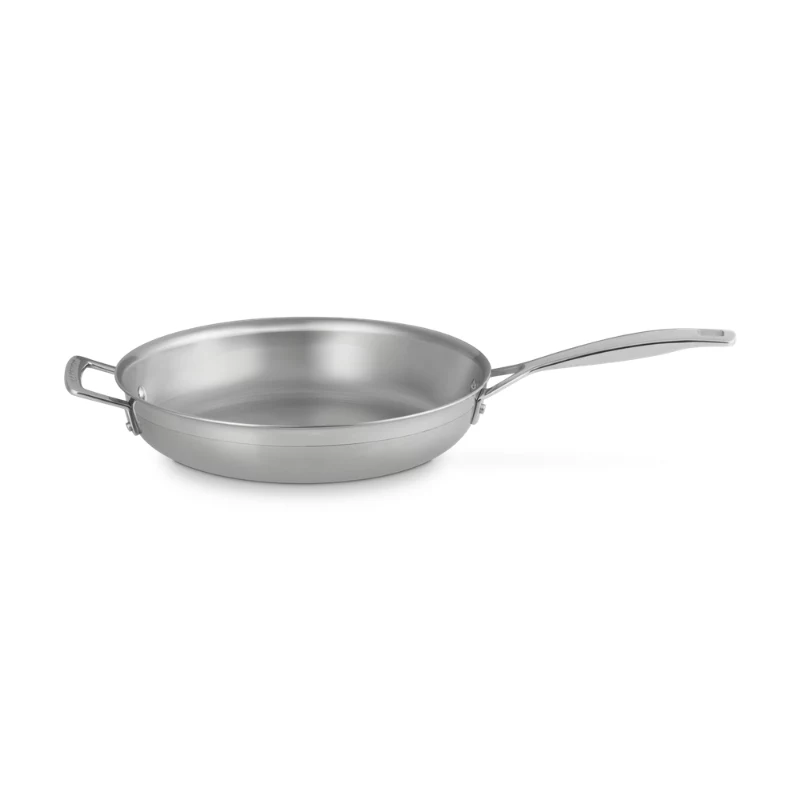 LE CREUSET 3-laags RVS pan zonder coating Ø28cm