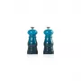 Le Creuset zout- en pepermolenset 11cm blauw