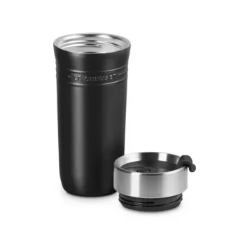 LE CREUSET thermobeker ON THE GO 350 ml matzwart