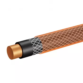 NEO TOOLS 15-802 1/2 inch x 50 m 4-laags tuinslang, 25 bar barstdruk, UV- en algbestendig, knikvrij, flexibel PVC, groen