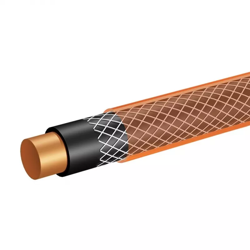 NEO TOOLS 15-802 1/2 inch x 50 m 4-laags tuinslang, 25 bar barstdruk, UV- en algbestendig, knikvrij, flexibel PVC, groen