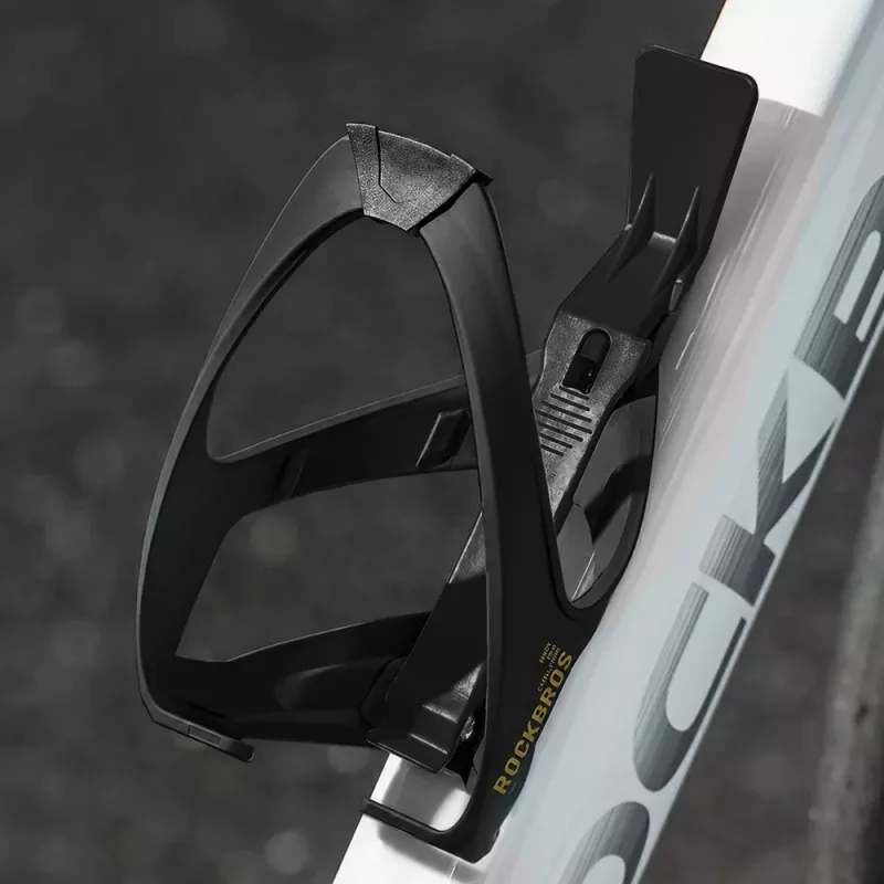 Flessenhouder Rockbros 310013002 ROAD TO SKY met bandenlichter - zwart