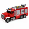 LEAN TOYS brandweerauto brandweer met uitschuifbare ladder, waterslang, lichten en geluiden