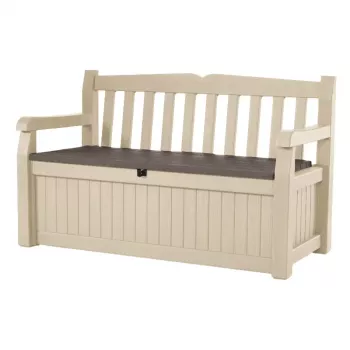 KETER opbergbank Eden tuinbank 265L beige