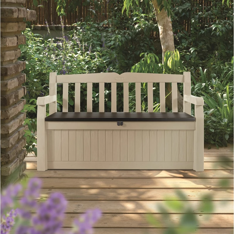 KETER opbergbank Eden tuinbank 265L beige
