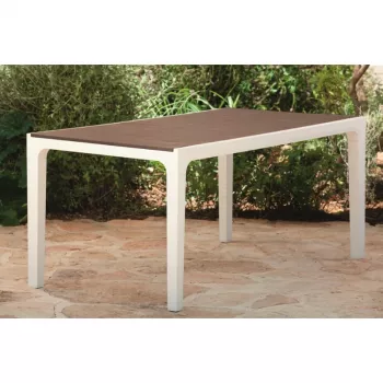 Keter Harmony tuintafel wit/beige 29201231587