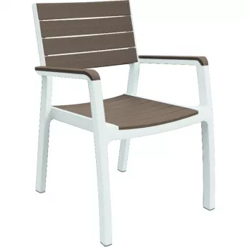 KETER Harmony fauteuil wit/beige