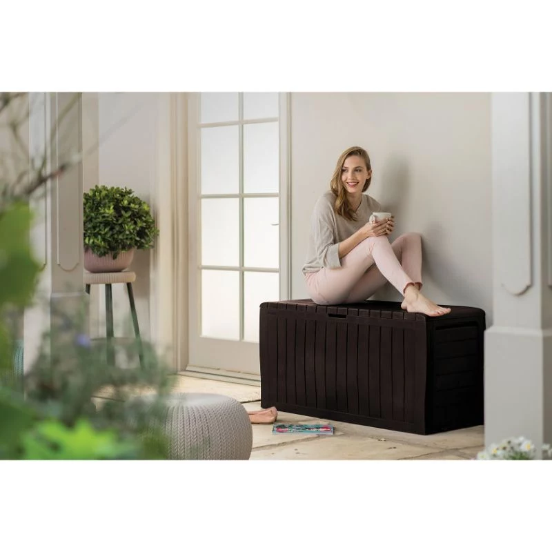 KETER Marvel Plus opbergbox 270L bruin