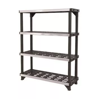KETER stelling 4 niveaus Fused 122,1x45,7x152,4cm zwart