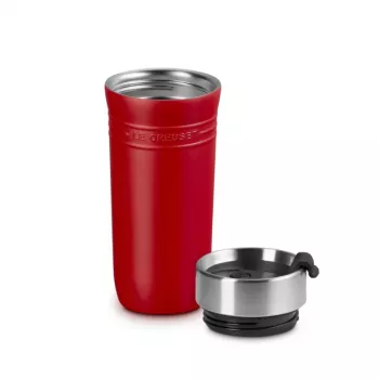 LE CREUSET thermobeker ON THE GO 350 ml rood