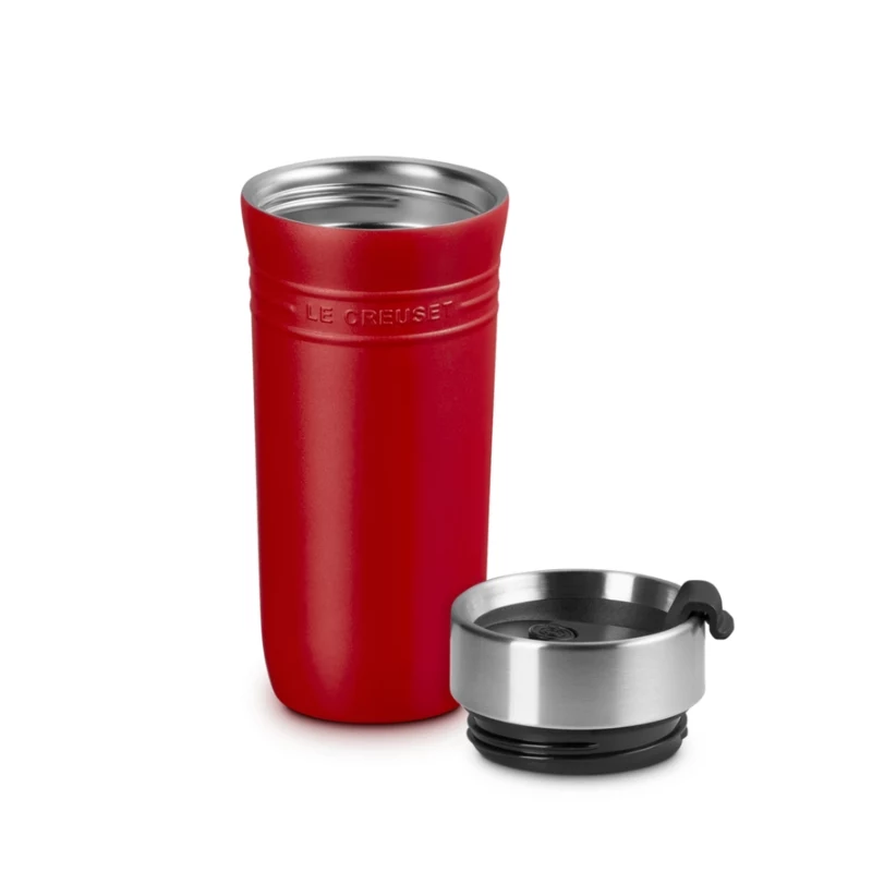 LE CREUSET thermobeker ON THE GO 350 ml rood